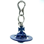 Blue Fabric Vivienne Westwood Keyholder