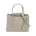 Beige Leather Kate Spade Handbag