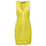 Yellow Tulle Versace Dress