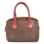 Brown Fabric Etro Handbag