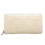 White Leather Gucci Wallet