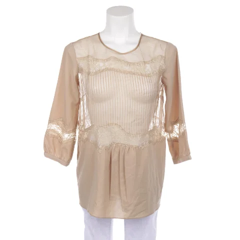 Brown Polyester Twinset Top
