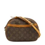 Brown Canvas Louis Vuitton Blois