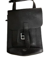 Black Leather Mulberry Backpack