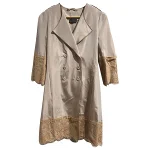 Beige Cotton La Perla Coat