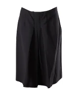 Black Wool Miu Miu Skirt