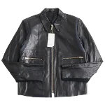 Black Leather Paul Smith Jacket