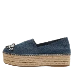 Blue Denim Miu Miu Espadrilles