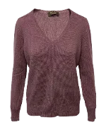 Purple Cashmere Loro Piana Sweater