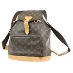 Brown Canvas Louis Vuitton Montsouris