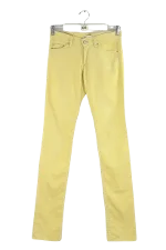 Yellow Cotton Isabel Marant Pants