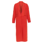 Red Wool Maje Coat