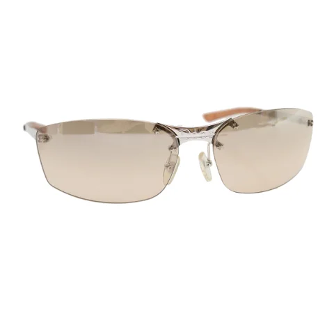 Silver Plastic Dior Sunglasses