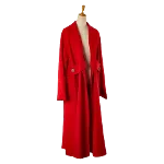 Red Fabric Dior Coat