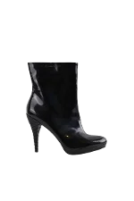 Black Plastic Calvin Klein Boots