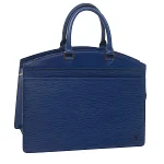 Blue Leather Louis Vuitton Riviera