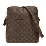 Brown Coated canvas Louis Vuitton Marceau