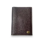 Brown Leather Lancel Wallet