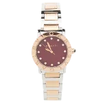 Gold Stainless Steel Bvlgari Watch