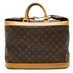 Brown Fabric Louis Vuitton Travel Bag