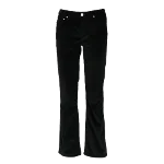 Black Cotton Roberto Cavalli Pants