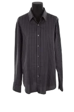 Black Cotton Hugo Boss Shirt