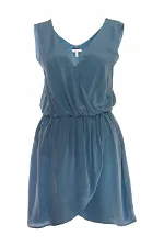 Blue Silk Joie Dress