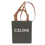 Brown Plastic Celine Handbag