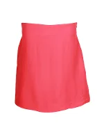 Red Fabric Miu Miu Skirt